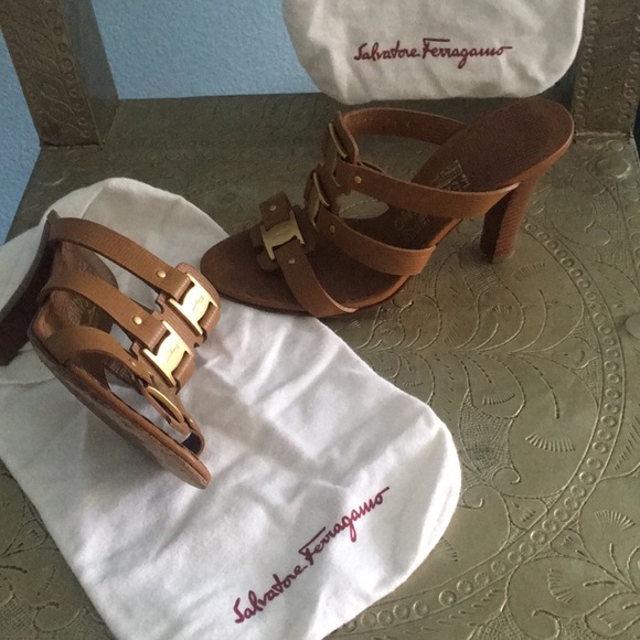 Salvatore Ferragamo Shoes - Salvatore Ferragamo Heels Sandals gladiator bag
